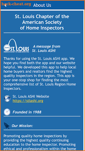 St. Louis ASHI screenshot