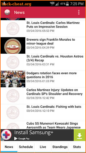 St. Louis Baseball - Cardinals Edition screenshot