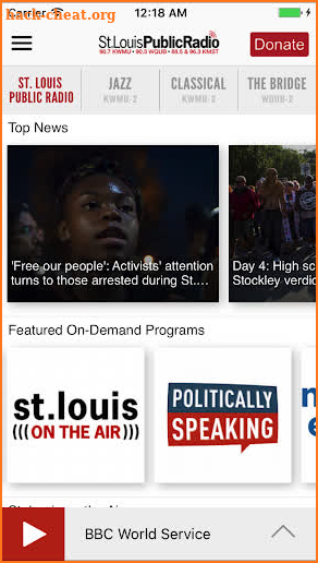 St. Louis Public Radio App screenshot