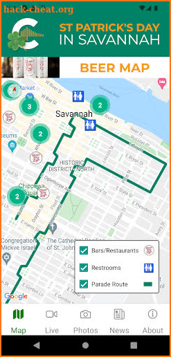 St. Patrick's Day in Savannah screenshot