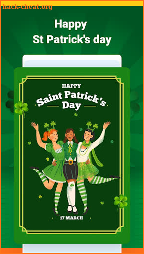 St. Patrick's Day Messages screenshot