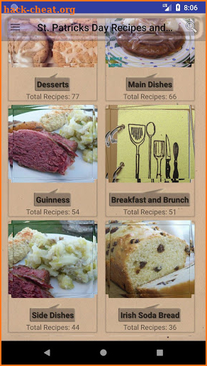 St. Patrick's Day Recipes and Ideas screenshot