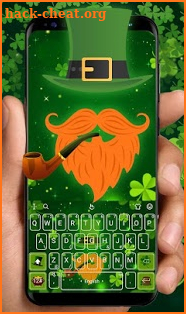 St. Patrick's Day TouchPal Keyboard Theme screenshot