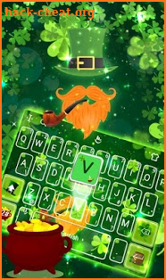 St. Patrick's Day TouchPal Keyboard Theme screenshot