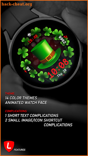 St. Patrick's watch face 097 screenshot