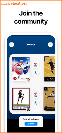 Staats Card Creator: Design Sports Trading Cards screenshot
