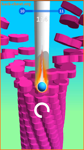 Stack Fire Ball - Helix Blast screenshot