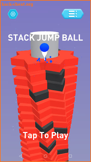 Stack Jump Ball - Helix Blast 3D screenshot