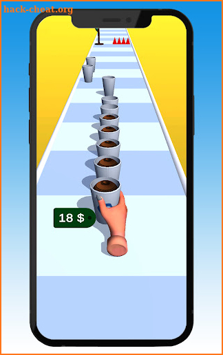 Stack Longer Coffee Cups Rush screenshot