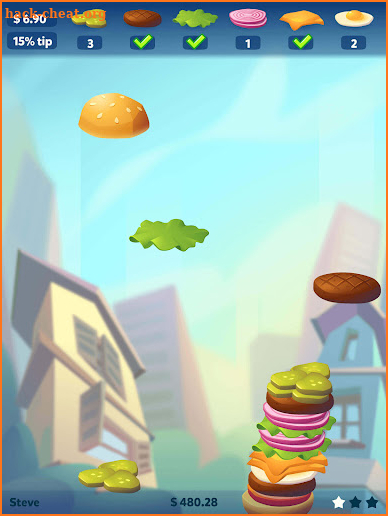 Stack The Burger screenshot