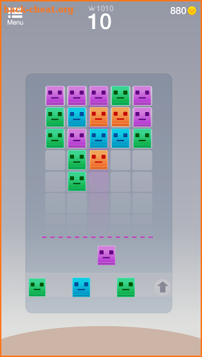 Stack Three FRVR - Drop Cubes to the Block Puzzle! screenshot