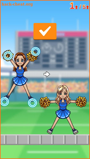 Stack-up Cheerleaders screenshot