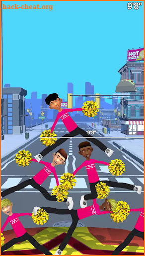 Stack-up Cheerleaders 3D screenshot