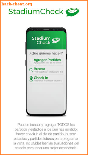 StadiumCheck screenshot