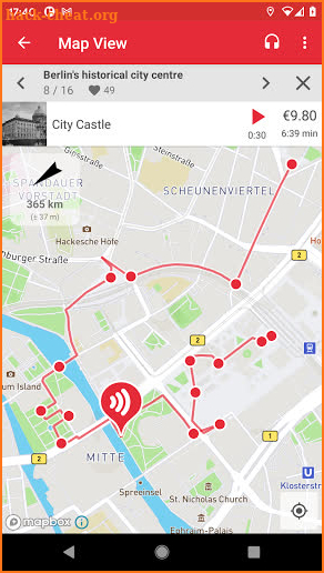 stadt im ohr audio walk Berlin screenshot