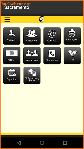 StaffCom Mobile App screenshot