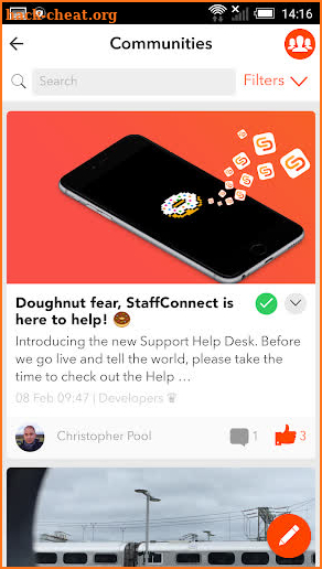 StaffConnect App screenshot