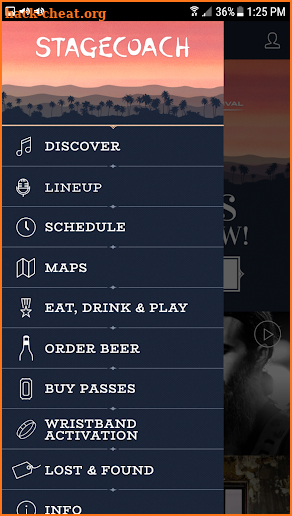 Stagecoach Festival 2018 screenshot