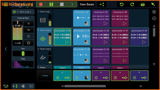 Stagelight: Audio and MIDI DAW screenshot