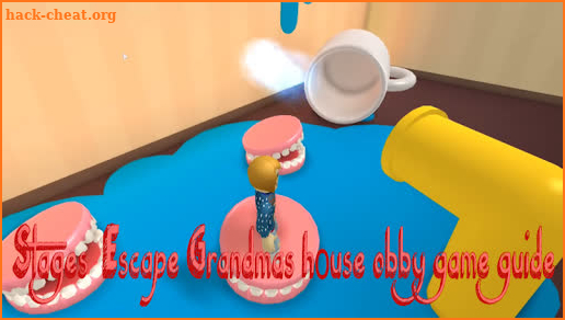 Stages : Escape Grandma's hοuse obby game guide screenshot