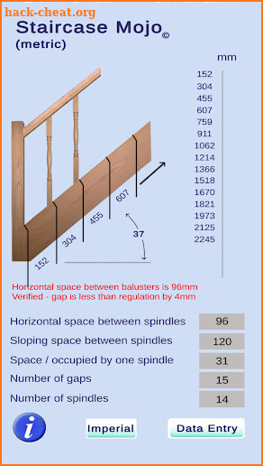 Staircase Calculator screenshot