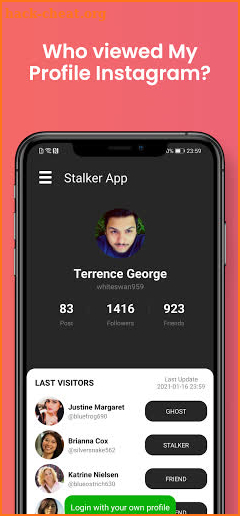 Stalker App - Who Viewed My Instagram Profile screenshot