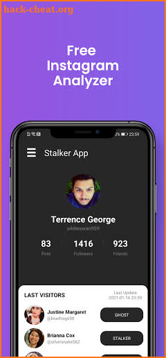 Stalker App - Who Viewed My Instagram Profile screenshot