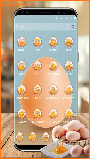 Standard Brown Egg Theme🥚 screenshot