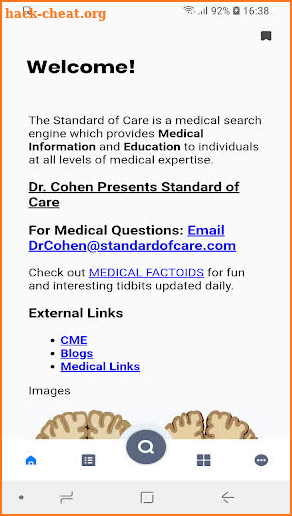 Standard of Care screenshot