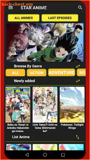 Star Anime TV - Watch Anime online for Free screenshot
