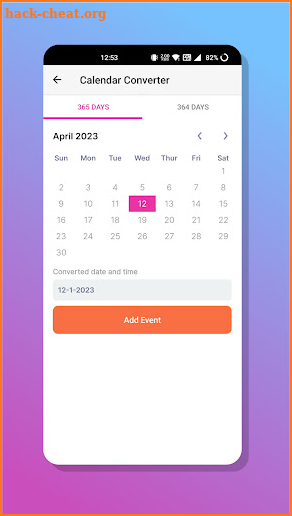 Star Calendar Calculator screenshot