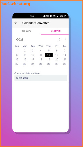 Star Calendar Calculator screenshot