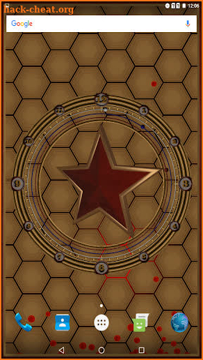 Star Clock Live Wallpaper Pro screenshot