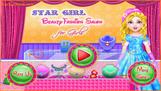 Star Girl Beauty Fashion Salon for Girls screenshot