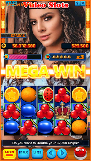Star girl casino slots screenshot