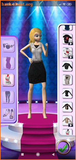Star Girl Dress Up Game screenshot