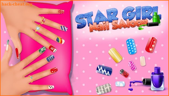 Star Girl Nail Art - Color & Design screenshot