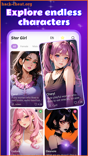 Star Girl:Cosmic Conversations screenshot