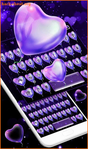 Star Love Balloon Keyboard Theme screenshot
