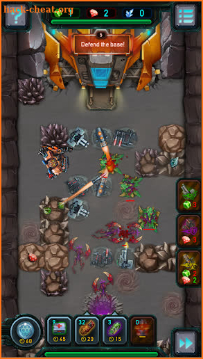 Star Miners (Hero - Tower Defence Sci-fi Game) screenshot