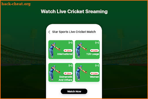 Star sports HD, Hot Live Cricket TV StreamingGuide screenshot