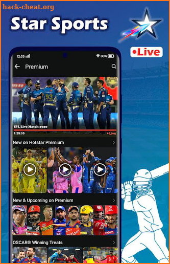 Star Sports TV : Live Cricket TV Hot IPL Guide screenshot