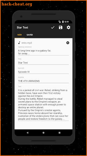 Star Text : The Rise Of Textcrawler screenshot