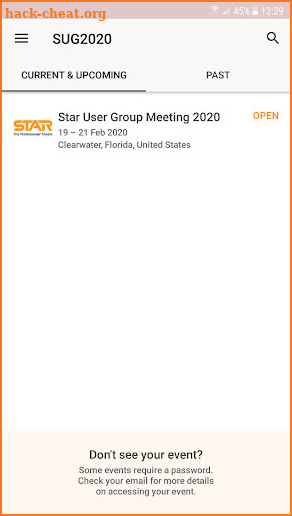Star User Group 2020 screenshot