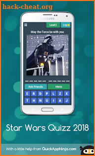 Star Wars Quiz 2018 screenshot