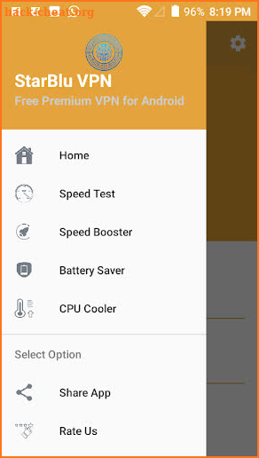 StarBlu VPN screenshot