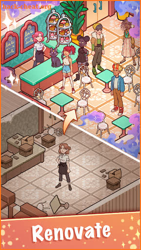 Starbrew Cafe: Mystical Merge screenshot