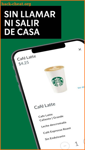 Starbucks El Salvador screenshot