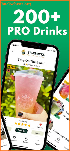 Starbucks Secret Menu: Drinks screenshot