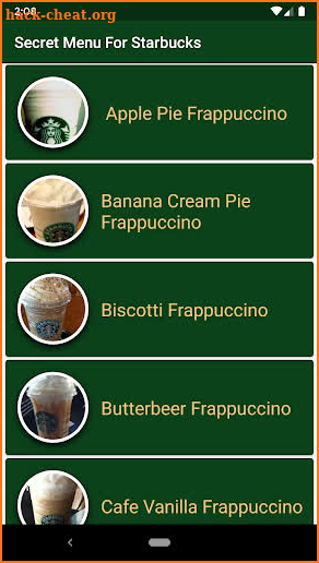 Starbucks Secret Menu for 2020 - Latest Drinks screenshot
